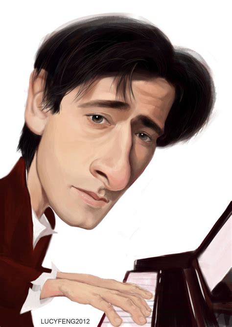 Adrien Brody Caricature By Lucyelva On Deviantart