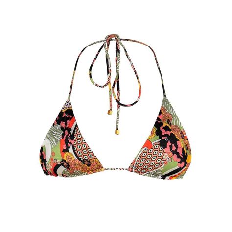 Peony Day Dream String Triangle Bikini Top Neutrals Artofit