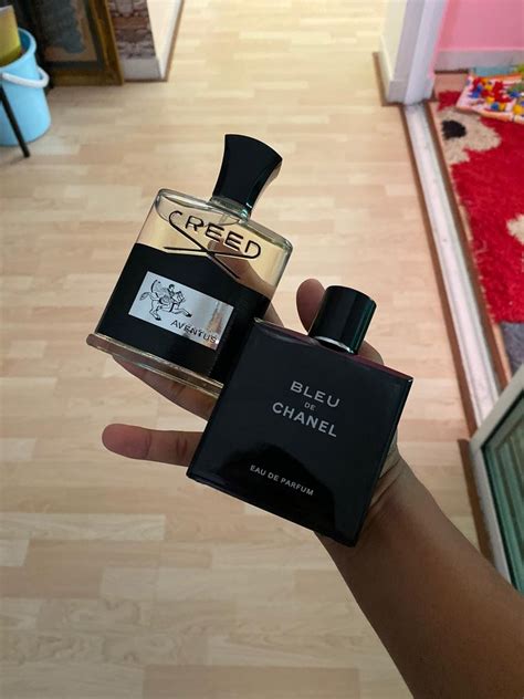 Combo Set AVENTUS CREED BLEU DE CHANEL EDP TESTER UNIT Beauty