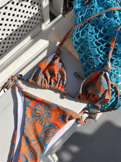 Seashell Aura Bikini Bottom La Fleur Swimwear