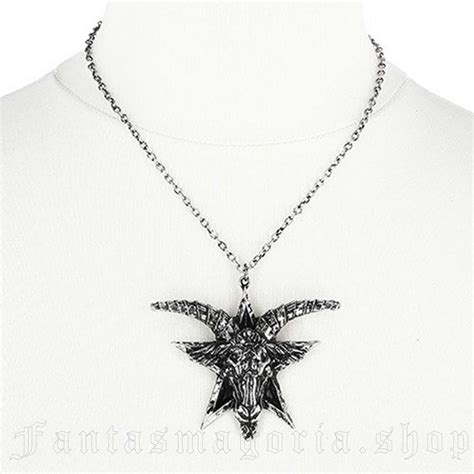 Baphomet Silver Necklace - Restyle Unisex