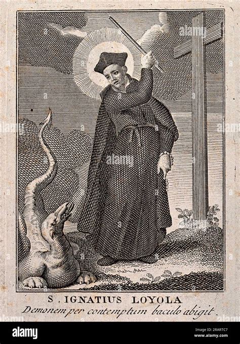 Saint Ignatius Of Loyola Engraving Physical Description 1 Print