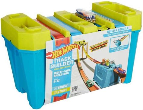 Pista Hot Wheels Track Builder Unlimited Caixa De Velocidade Mattel Pistas Magazine Luiza