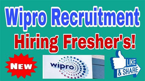 Wipro Off Campus Freshers Placement Drive Hiring Freshers As