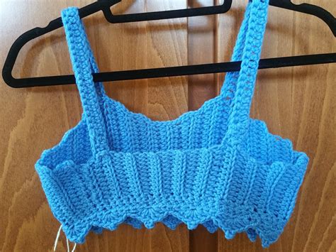 Crochet Bralette Crochet Crop Tank Top Handcrocheted Bikini Bralette For Sale Boho Summer Top