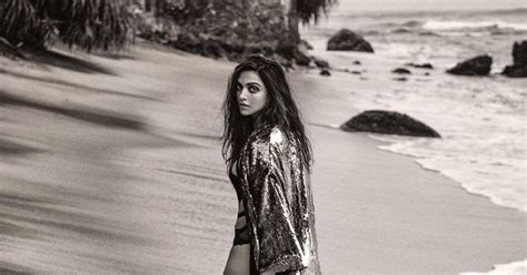 Actress Deepika Padukone GQ India Bikini Magazine Photoshoot