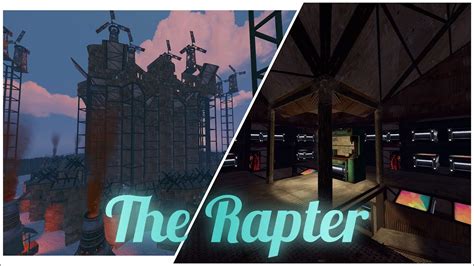 The Rapter Best 5x5 Rust Clan Base Opencore Funnel Wall Mountain