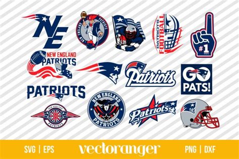 New England Patriots Svg Bundle Vectoranger