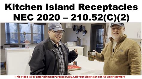 Nec Kitchen Island Receptacles at Autumn Allen blog