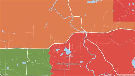 The Safest And Most Dangerous Places In White Lake Wi Crime Maps And