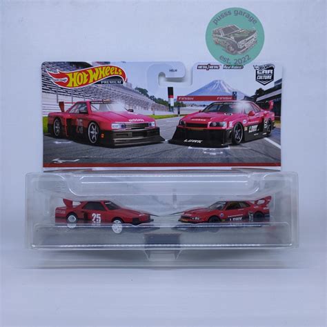 Hot WHEELS NISSAN SKYLINE SILHOUETTE NISSAN SKYLINE LB ER34 SUPER SILHOUETTE 2 PACKS