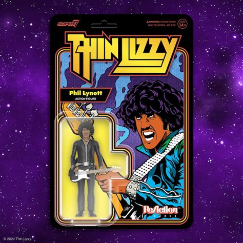 THIN LIZZY Super7 Releases New PHIL LYNOTT Live And Dangerous