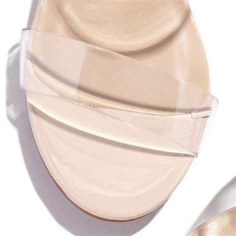 Cityclassified Shoes New Nude Open Toe Clear Strap Block Heel Sandals Poshmark