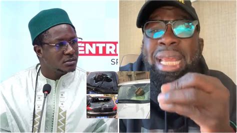 Apr S La Voiture De Cheikh Bara Ndiaye Casse Ousmane Tounkara Fait Des