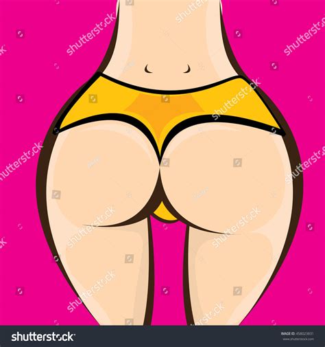Sexy Woman Big Booty Vector Ass Stock Vector Royalty Free 458023831 Shutterstock
