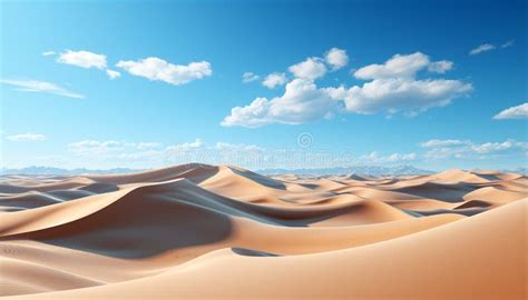 Arid Climate, Extreme Terrain, Ripples in Sand, Majestic Mountain Range ...