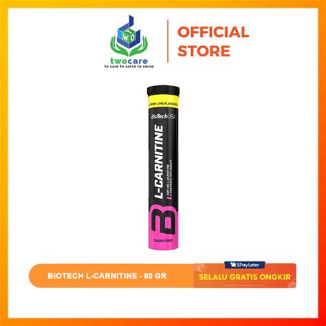 Jual Biotech USA L - Carnitine Effervescent 80gr L Carnitine 20 Tablet ...