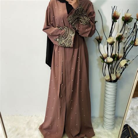 2020 Ramadan Abayas For Women Muslim Hijab Dress Caftan Kimono Cardigan