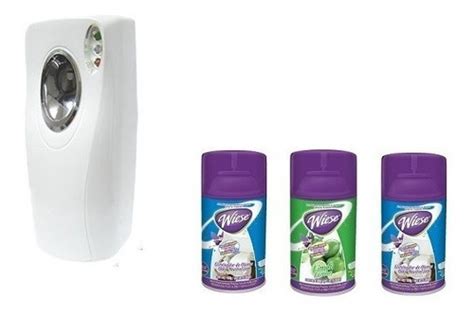 Dispensador De Aromatizante Programable Wiese 3 Repuestos JAECTRONICS