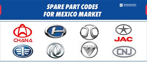 spare part codes  mexico market
