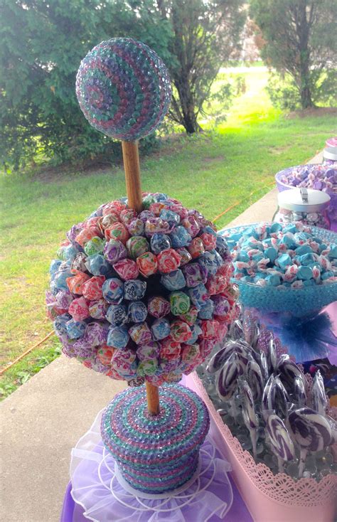 Sucker tree candy buffet @vickyponto | Sucker tree, Candy buffet, Handmade