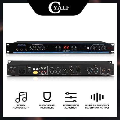 Cyalf Procesador Digital De Audio Profesional Con Dsp Divisi N De