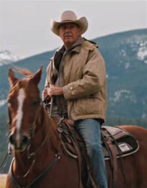 Yellowstone S04 Kevin Costner Western Jacket John Dutton Brown Jacket