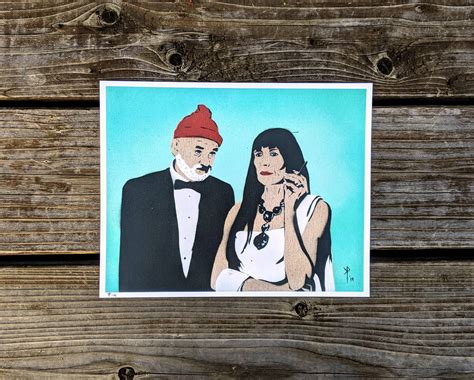 Team Zissou Wes Anderson's Steve Zissou and the Life - Etsy