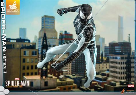 Marvel S Spider Man PS Negative Suit Figure By Hot Toys The Toyark News