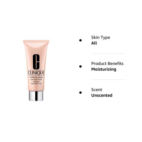 Clinique Moisture Surge Overnight Mask 100ml | 3.4oz - Hydrating ...