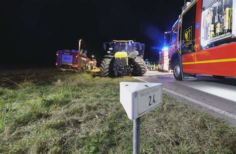 25 Jährige stirbt bei Frontalzusammenstoß mit Traktor