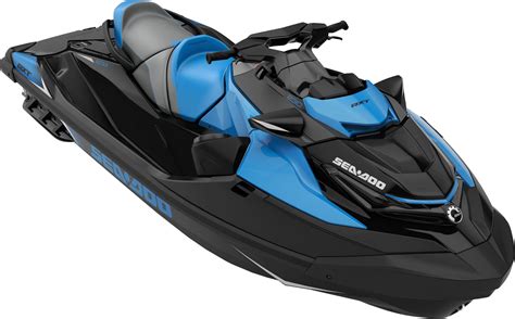 Download Blue Jet Ski PNG Image for Free