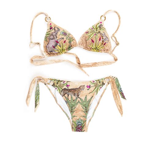 Bikini Triangolo Con Slip Fiocchi Pin Up Stars Sunshine Beachwear Store