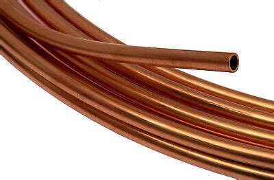 Metric Soft Copper Tube Annealed BS EN 12735 1 R220 10m 30m Coils