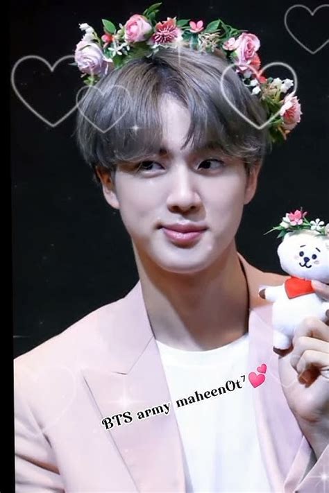 Happy Birthday Jin Oppa🥳💖💕 ︎ ︎ Kimseokjin 진♥︎♥︎like And Comment And