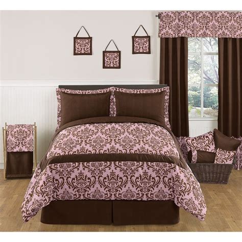 Shop Sweet Jojo Designs Nicole 4 Piece Comforter Set Pink Free Shipping Today Overstock