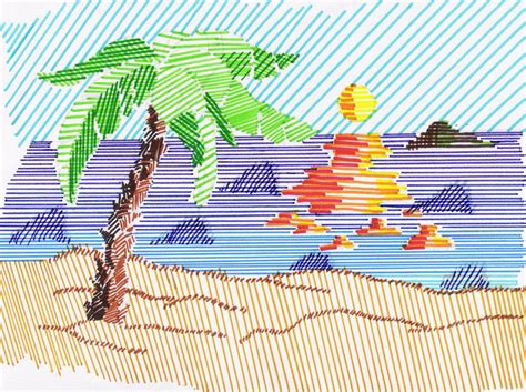 Paisajes Con Los Tipos De Lineas Jatin