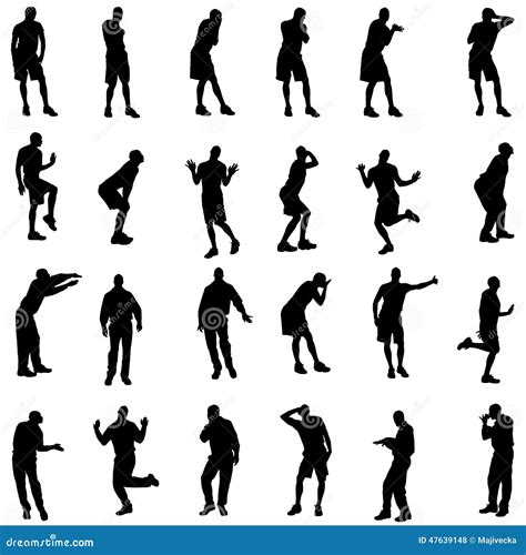 Siluetas Del Vector Del Gay Ilustración del Vector Ilustración de amor gente