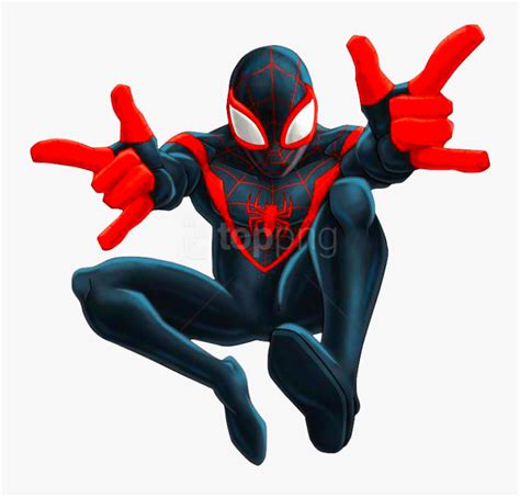 Spider Man Miles Morales Png Free Transparent Clipart ClipartKey