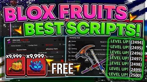 New Blox Fruits Script Hack Best Auto Farm Fast Mastery Devil