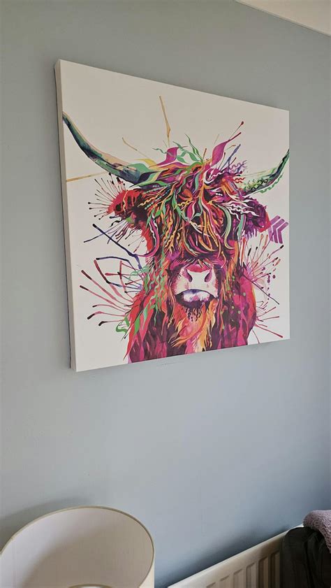 Maggie Moo Canvas Sarah Taylor Art