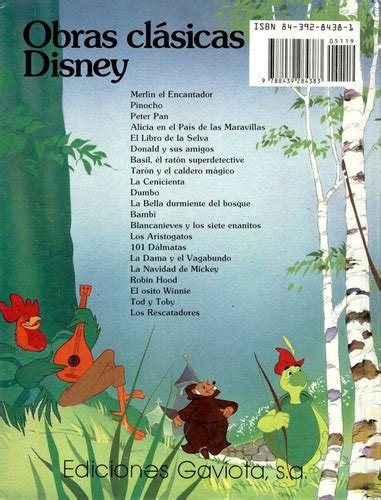 Clásicos Disney Robin Hood Cuento Ilustrado MercadoLibre