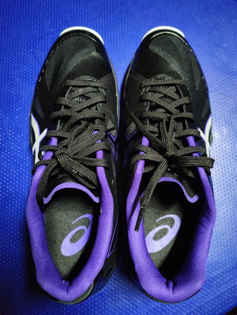 Asics V-swift FF 3 (black/pure silver) on Carousell