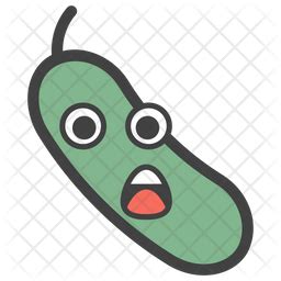 Cucumber Emoji Emoji Icon - Download in Colored Outline Style