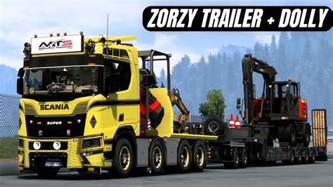 ETS2 1 46 TRAILER ZORZI DOLLY FULL CUSTOM 40 CARGO