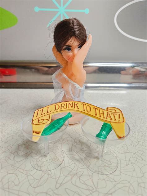 Vintage Hot Rod Nude Rubber Dashboard Doll Lingerie Figure Pin Up S Etsy