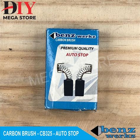 Carbon Brush Double Auto Stop Cb Arang Spul Mesin Gerinda Makita