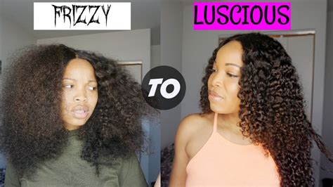 Best Curly Hair Routine How To Revive Curly Wig Extensions Yiroo