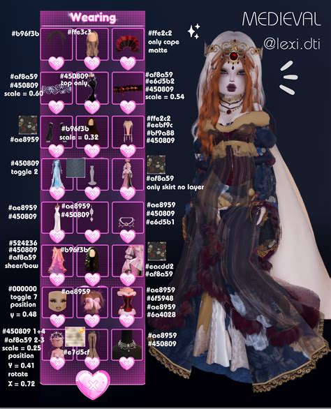 Medieval Dress to Impress Outfit