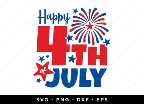 Happy 4 Juli Svg 4 Juli Svg Happy Fourth Of July Svg 4 Juli Etsy België